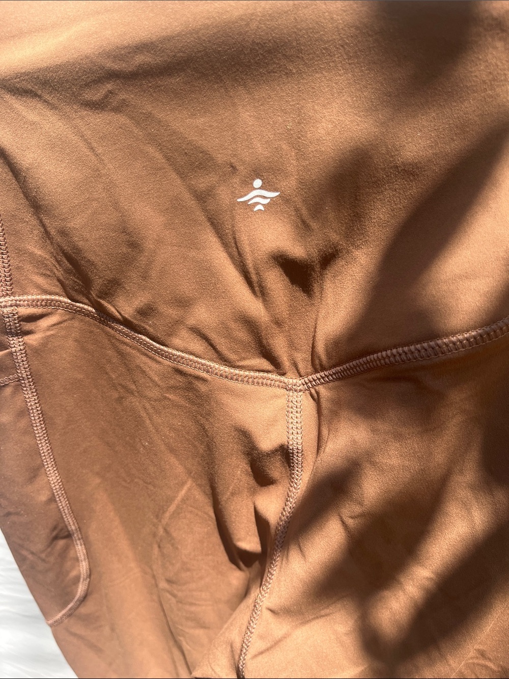 HALARA Brown High-Rise Flare Leggings - Picture 2 of 8
